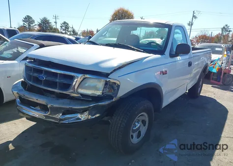 1997 Ford F-150 Lariat/Standard/Xl/Xlt из США, поврежденный, VIN 1FTDF18W0VNC86604